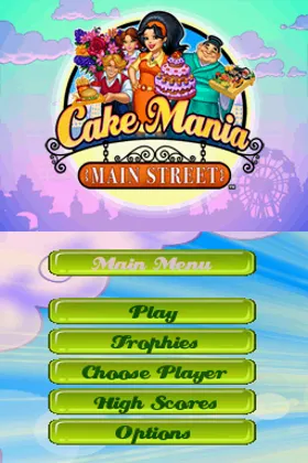 Cake Mania - Main Street (USA) screen shot title